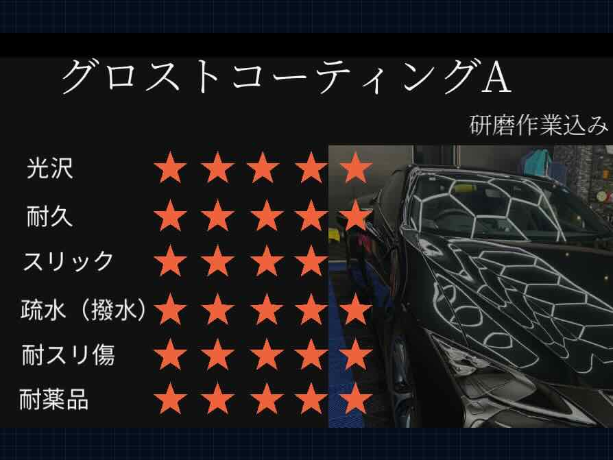 グロストコーティングA 5年耐久